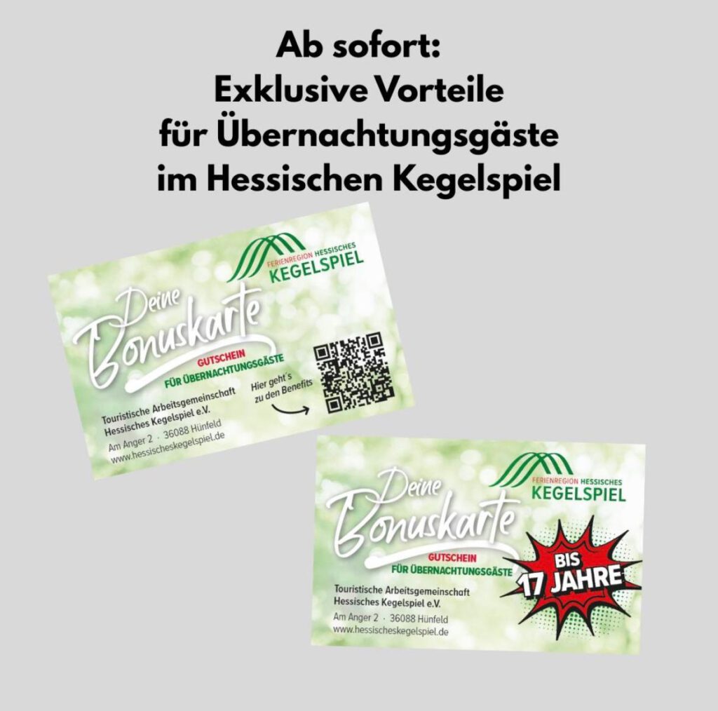 Gästekarte Urlaub Hünfeld